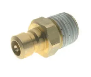 ADAPTADOR OBTURADO MACHO CÓNICO "ROSCA PRESELLADA" 534 1/4