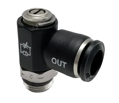 REG. CAUDAL UNIDIRECCIONAL ORIENTABLE P/CIL “UNIVERSAL SHORT”, A DESTORNILLADOR 55900 4 M5