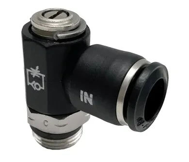 REG. CAUDAL UNIDIRECCIONAL ORIENTABLE P/VAL “UNIVERSAL SHORT”, A DESTORNILLADOR 55910 4 M5
