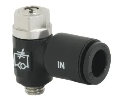 REG. CAUDAL UNIDIRECCIONAL ORIENTABLE P/VAL, A DESTORNILLADOR 56910 4 M5