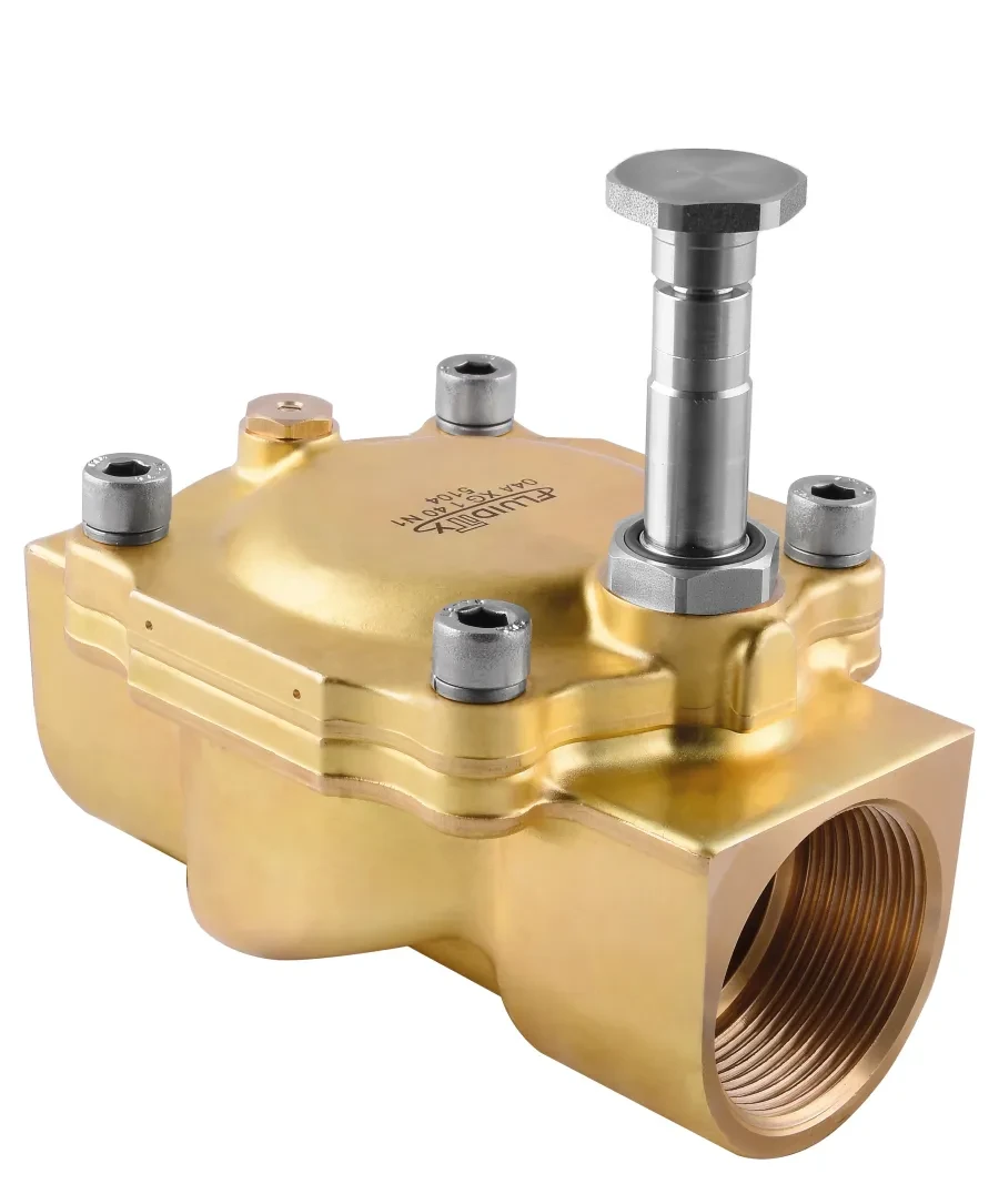Electrovalvulas Atex Servoaccionada con Pin de Regulación 04A