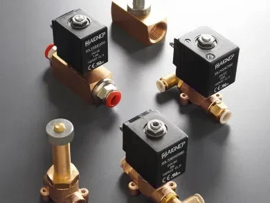 ELECTROVÁLVULAS DE ACCIONAMIENTO DIRECTO CON CUERPO DE LATÓN - OPERADOR 13 mm