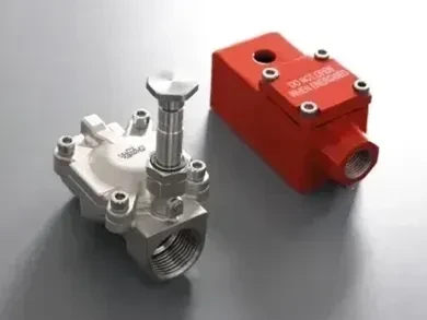 ELECTROVÁLVULAS ATEX SERVOACCIONADA CON CUERPO DE ACERO INOX AISI 316L - "BOBINA SERIE Y" - OPERADOR 13 mm