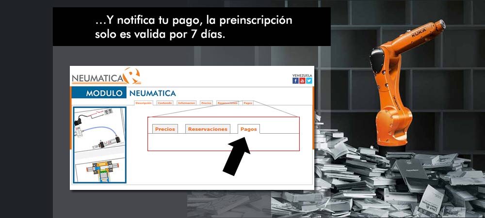 Informacion sobre el Diplomado en Neumatica R